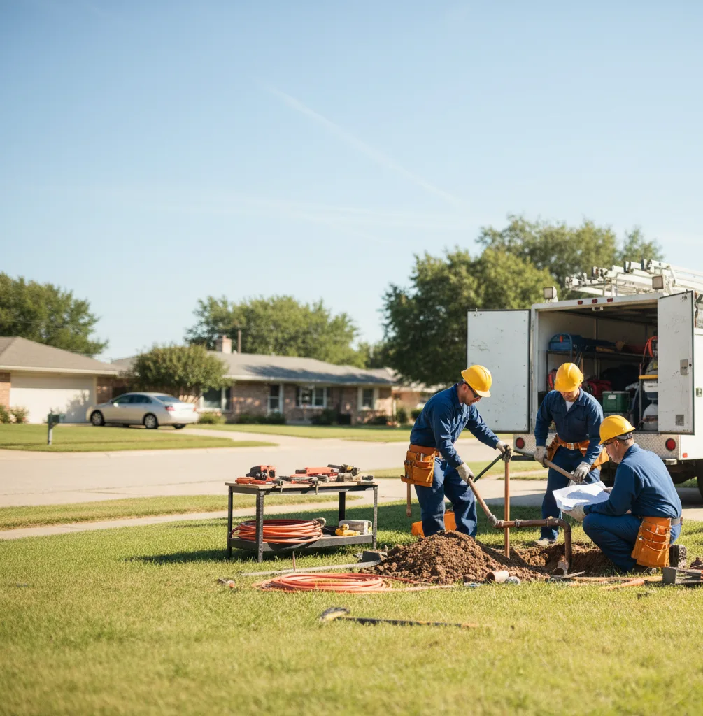 Sewer Line Repair in Wewoka, OK